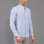 Jameson Button-Up Shirt // Dark Blue (2XL)