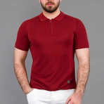 Gabriel Tricot T-Shirt // Claret Red (M)