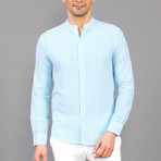 Jameson Button-Up Shirt // Turquoise (S)