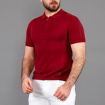 Gabriel Tricot T-Shirt // Claret Red (L)