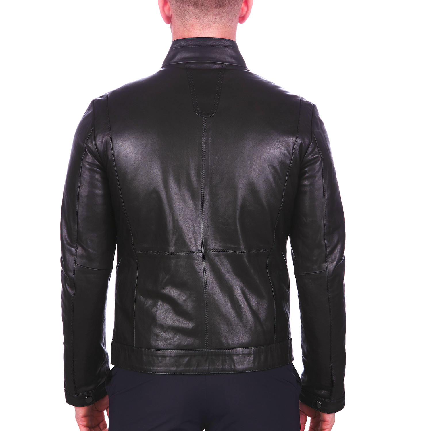 Multi-Zip Leather Jacket // Black (2XL) - Maceoo - Touch of Modern
