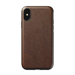 Rugged Case // Rustic Brown Leather // V2 (iPhone XS)