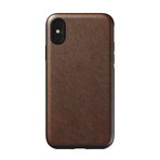 Rugged Case for Moment // Rustic Brown Leather // V2 (iPhone X / XS)