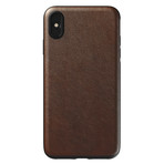 Rugged Case for Moment // Rustic Brown Leather (iPhone XR)