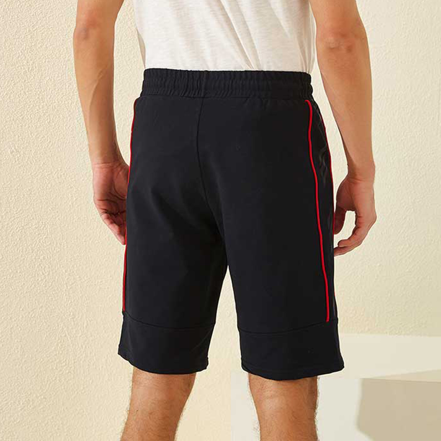 Denali Shorts // Navy Blue + Red (XL) - Tommy Life - Touch of Modern