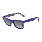 Men's Original Wayfarer Sunglasses // Blue + Gray Gradient