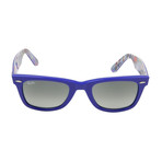 Men's Original Wayfarer Sunglasses // Blue + Gray Gradient