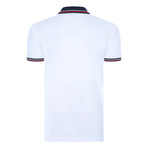 Arsenio Short Sleeve Polo Shirt  // White (S)