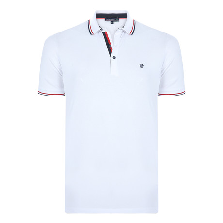 Joseph Short-Sleeve Polo Shirt // White (XS)