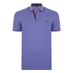 Prince Short Sleeve Polo Shirt  // Purple (M)