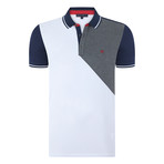 Carson Short-Sleeve Polo Shirt // White (3XL)
