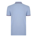 Anthony Short Sleeve Polo Shirt  // Blue (L)