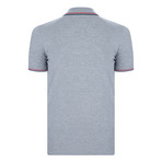 Victor Short Sleeve Polo Shirt  // Gray Melange (XL)