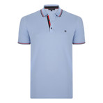 Anthony Short Sleeve Polo Shirt  // Blue (3XL)