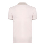 Markus Short Sleeve Polo Shirt  // Powder (S)