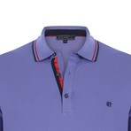 Prince Short Sleeve Polo Shirt  // Purple (M)