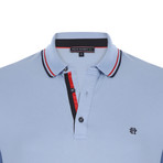 Anthony Short Sleeve Polo Shirt  // Blue (3XL)