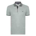 Sander Short Sleeve Polo Shirt // Green (L)