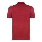 Bob Short Sleeve Polo Shirt // Bordeaux (XS)