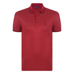 Bob Short Sleeve Polo Shirt // Bordeaux (L)