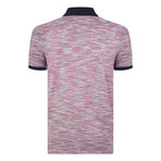 Adam Short-Sleeve Polo Shirt // Pink (S)