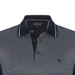 Bernard Short Sleeve Polo Shirt  // Black (L)