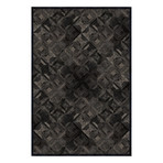 Tarantela Rug // Croco-like Obsidian (5'L x 8'W)