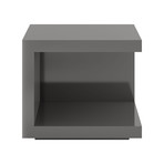 Ludlow Side Table (Glossy Chateau Gray)