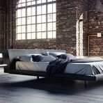 Jane Bed // Carbon Gray Fabric // California King