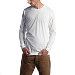 The Premium Long Sleeve // White (XS)
