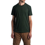 The Triblend Crew // Forest Green (XL)