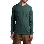 The Premium Long Sleeve // Forest Green (L)