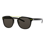Men's AL13 Sunglasses (Black Frame + Gray Lens)