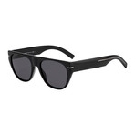 Men's 257S Sunglasses (Black Frame + Gray Lens)
