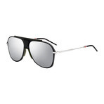 Men's 224S Sunglasses (Black Khaki Frame + Green Lens)