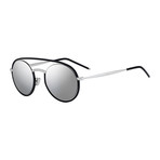 Men's Synthesis Sunglasses (Black Palladium Frame + Silver Lens)