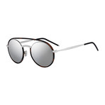 Men's Synthesis Sunglasses (Black Palladium Frame + Silver Lens)