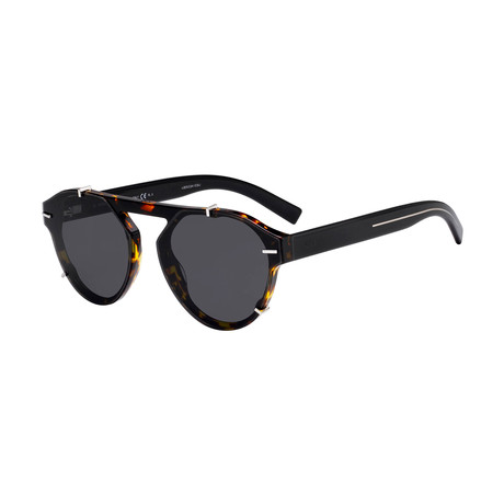 Men's 254S Sunglasses (Havana Frame + Gray Lens)
