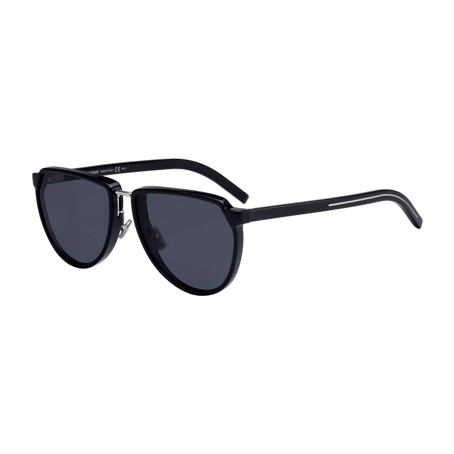 Men's 248S Aviator Sunglasses (Dark Havana Frame + Green Lens) - Dior ...