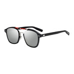Men's AL13-13 Sunglasses // Gray + Silver + Black