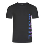 Men's T-Shirt // Black V6 (L)