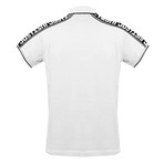 Men's Polo Shirt // White + Black (M)