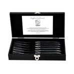 6-Piece Luxury Line Fork Set // Black Ebony