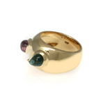 Chopard 18k Yellow Gold Tourmaline Ring // Ring Size: 7