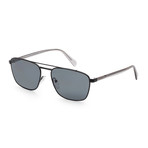 Men's PR61US-1AB5Z159 Polarized Sunglasses // Black + Gray