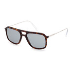 Men's PR06VS-2AU3C254 Polarized Sunglasses // Havana + Gray