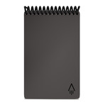 Rocketbook Core // Lined and Dot-Grid Notebook Bundle // 1 Letter Size + 1 Mini // Deep Space Gray Cover