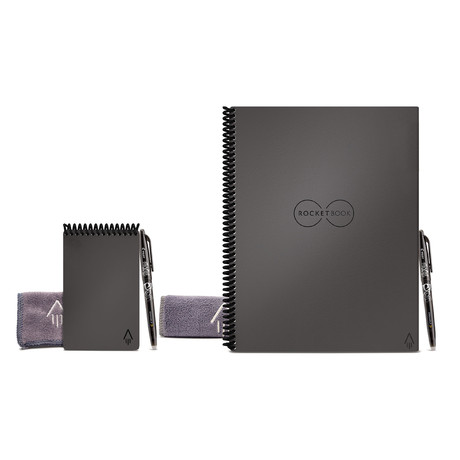 Rocketbook Core // Lined and Dot-Grid Notebook Bundle // 1 Letter Size + 1 Mini