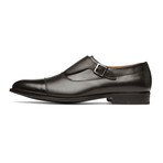 William Leather Monkstrap Shoes // Black (US: 13)