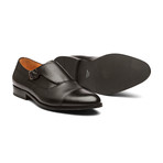 William Leather Monkstrap Shoes // Black (US: 8)